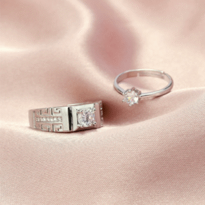 Unity Solitaire Couple ring