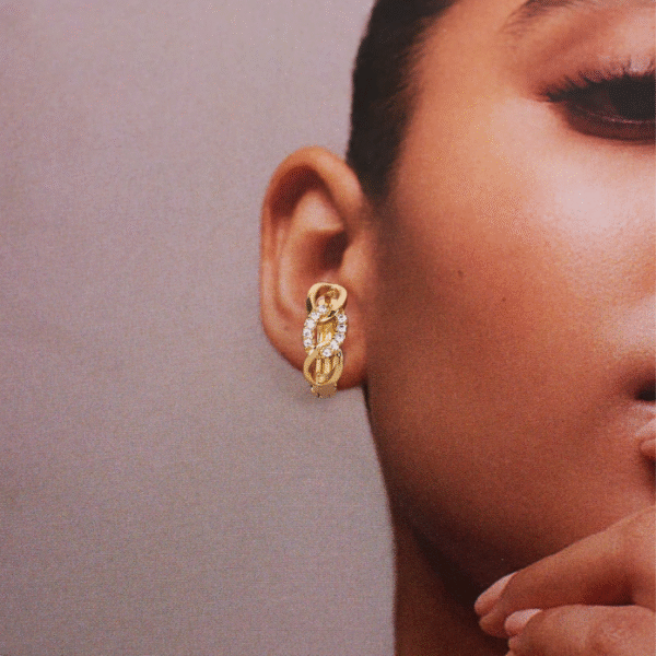 Sunehri Gold Earrings - Image 3
