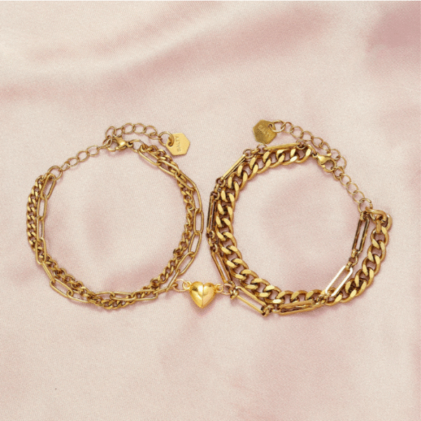 Together Golden Magnetic Bands