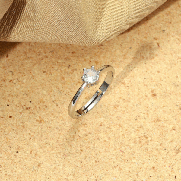 Unity Solitaire Couple ring - Image 3
