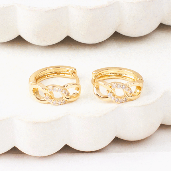 Sunehri Gold Earrings - Image 4