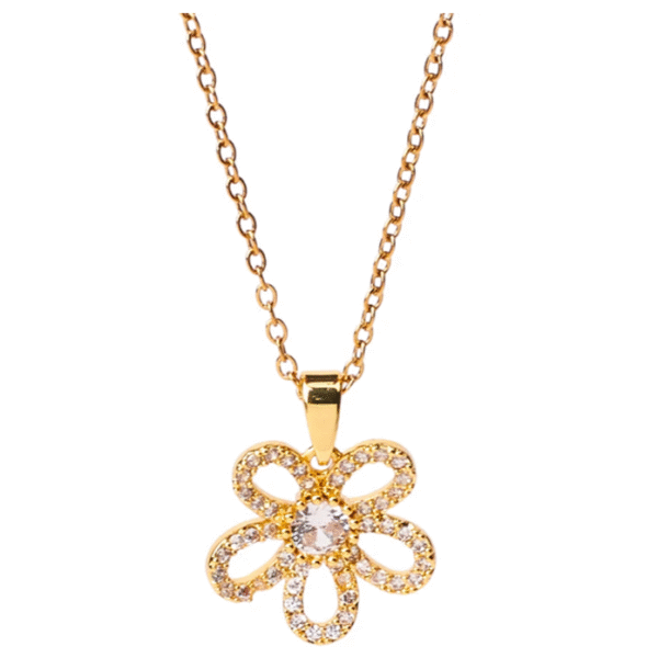 Crystal Blossom Necklace - Image 4